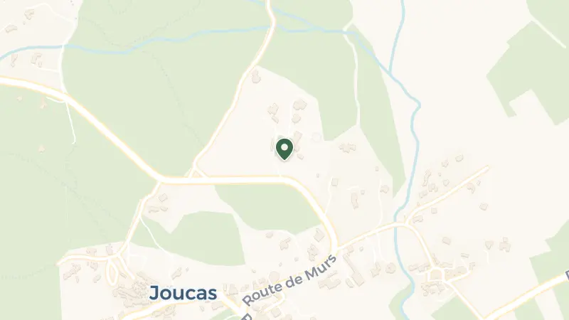 Map of 508 Rte de Murs, 84220 Joucas, France