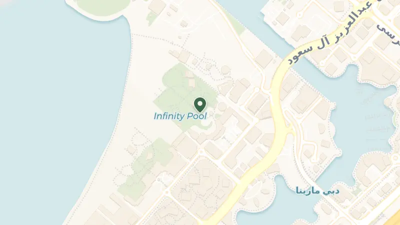 Map of Al Mamsha St - Marsa Dubai - Dubai Marina - Dubai - United Arab Emirates