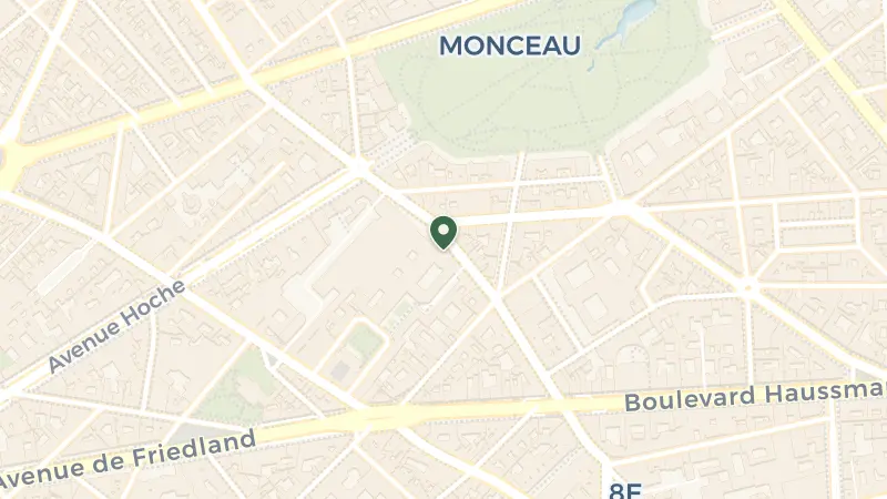 Map of 51-57 Rue de Courcelles, 75008 Paris, France