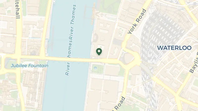Map of County Hall, Westminster Bridge Rd, London SE1 7PB, UK