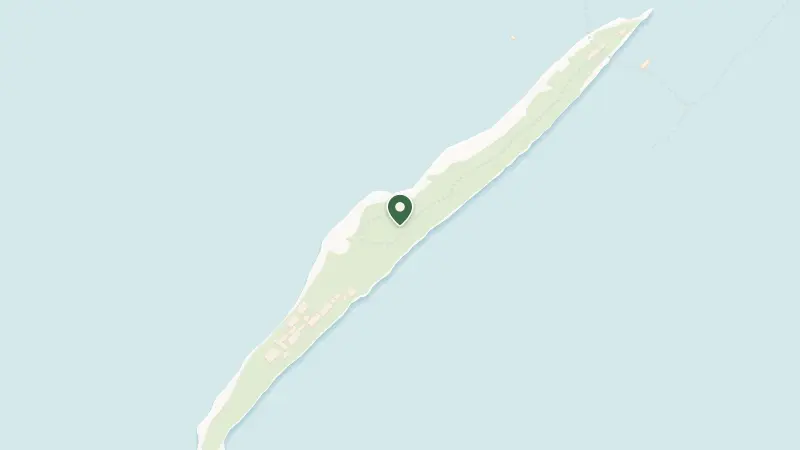 Map of South Atoll, Dhidhoofinolhu, Maldives