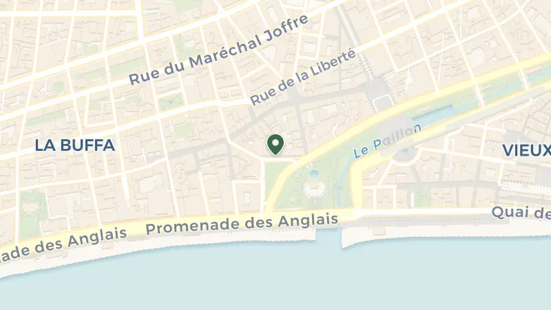 Map of 6 Av. de Suède, 06000 Nice, France