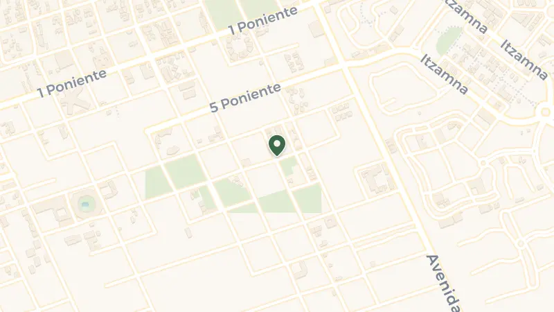 Map of Supermanzana 15 Manzana 47 Lote 21, La Veleta, 77760 Tulum, Q.R., Mexico