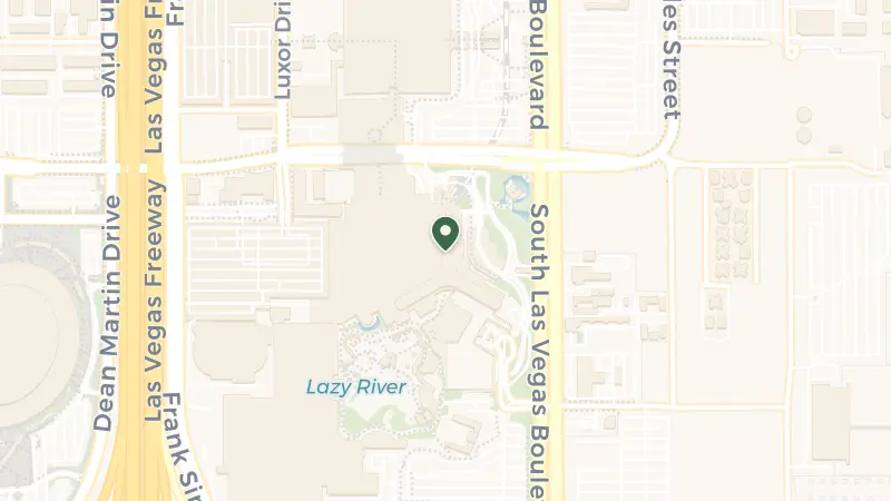 Map of 3950 S Las Vegas Blvd, Las Vegas, NV 89119, USA