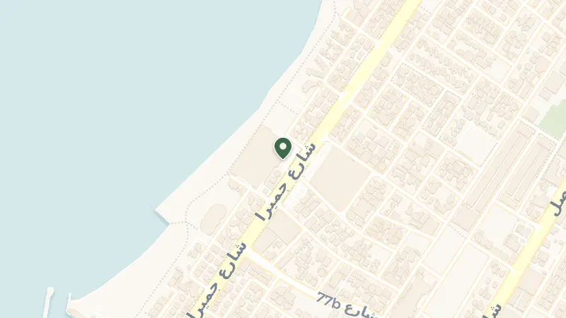 Map of Jumeirah Beach Road - Jumeirah - Jumeirah 1 - Dubai - United Arab Emirates
