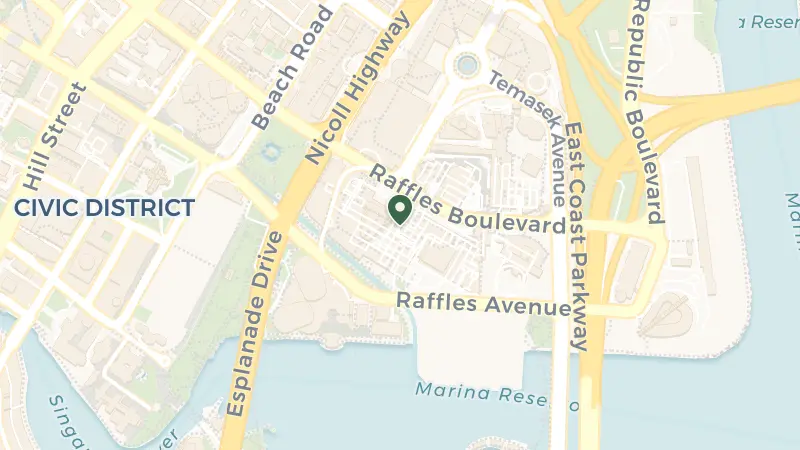 Map of 5 Raffles Ave., Singapore 039797