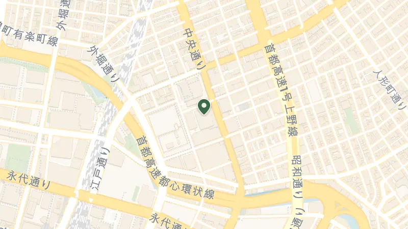 Map of 2-chōme-1-1 Nihonbashimuromachi, Chuo City, Tokyo 103-8328, Japan