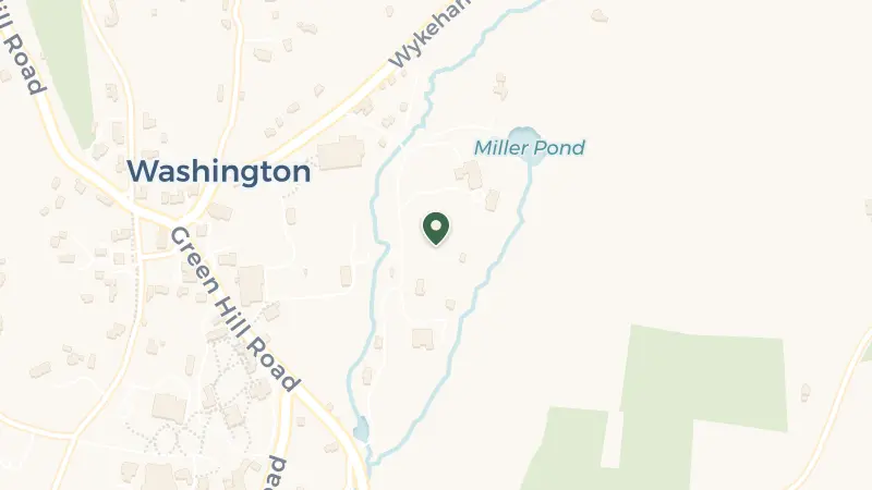 Map of 118 Woodbury Rd, CT-47, Washington, CT 06793, USA