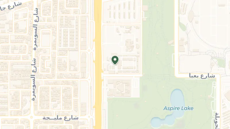 Map of Baaya District, شارع الفروسية، الدوحة، Qatar