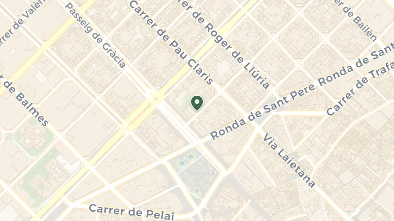 Map of Carrer de Casp, 1 - 13, Eixample, 08010 Barcelona, Spain