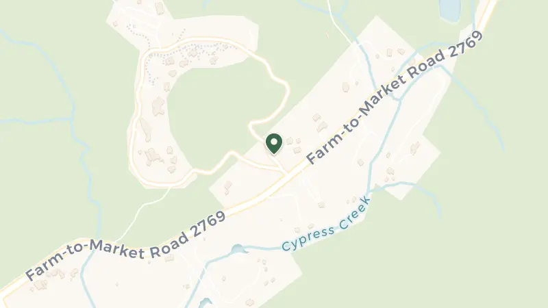 Map of 13500 Farm to Market Rd 2769, Austin, TX 78726, USA