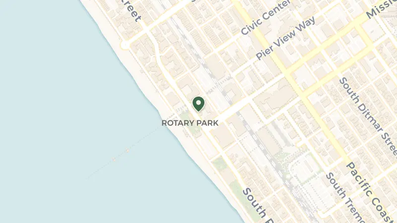 Map of 201 N Myers St, Oceanside, CA 92054, USA