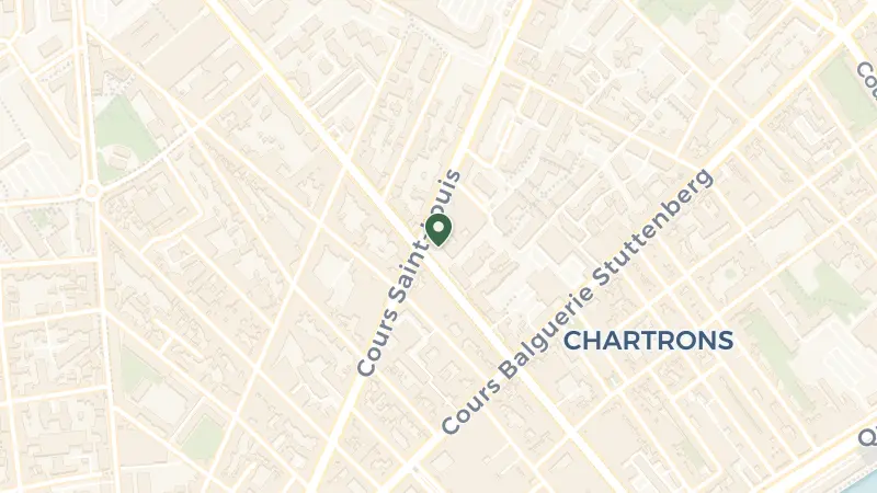 Map of 81 Cr du Médoc, 33300 Bordeaux, France