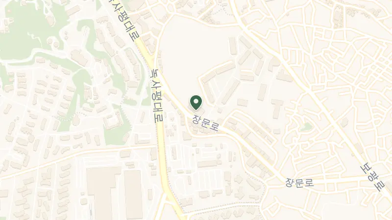 Map of 23 Jangmun-ro, Yongsan District, Seoul, South Korea