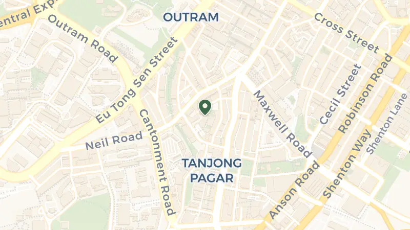 Map of 16A Duxton Hl, 16A, Singapore 089970