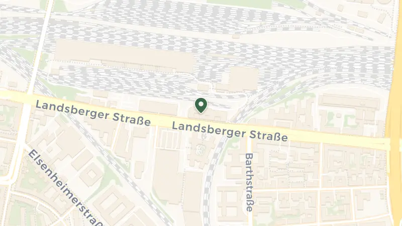 Map of Landsberger Str. 156, 80687 München, Germany