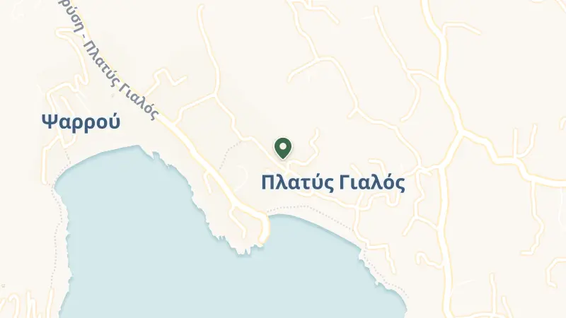 Map of Platis Gialos 846 00, Greece