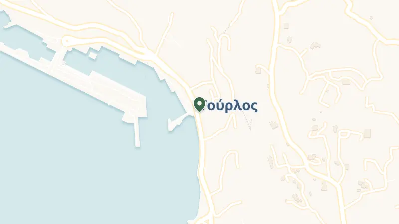 Map of Tourlos 846 00, Greece