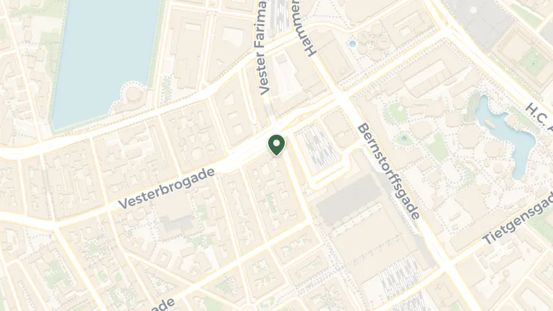Map of Vesterbrogade 9A, 1620 København, Denmark