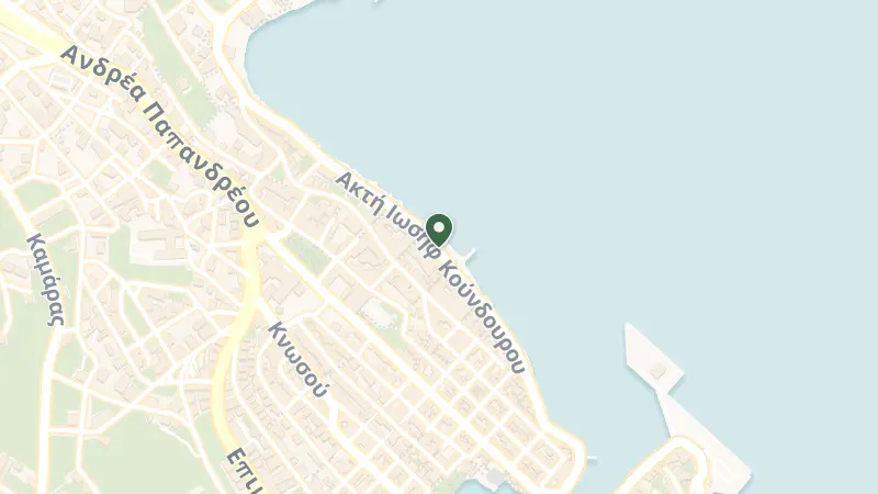 Map of Akti Koundourou 20, Ag. Nikolaos 721 00, Greece