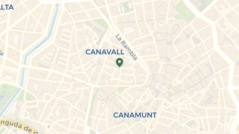 Map of Carrer de les Caputxines, 9, Centre, 07003 Palma, Illes Balears, Spain