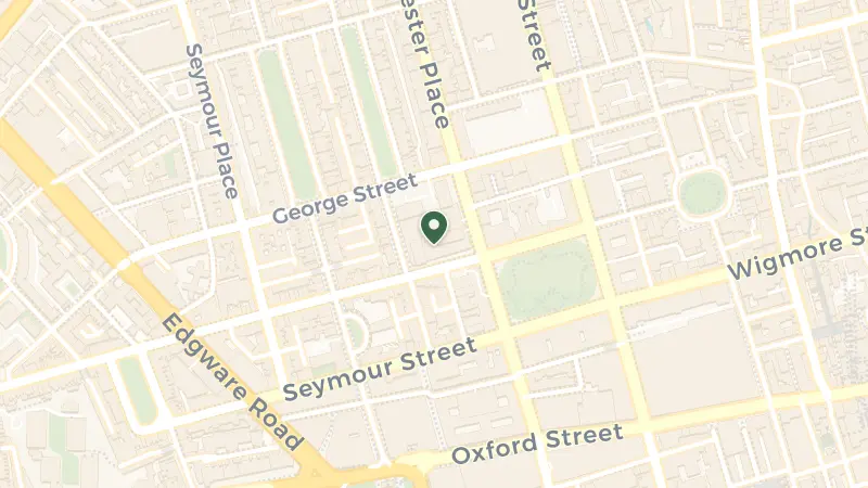 Map of 22 Portman Square, London W1H 7BG, UK
