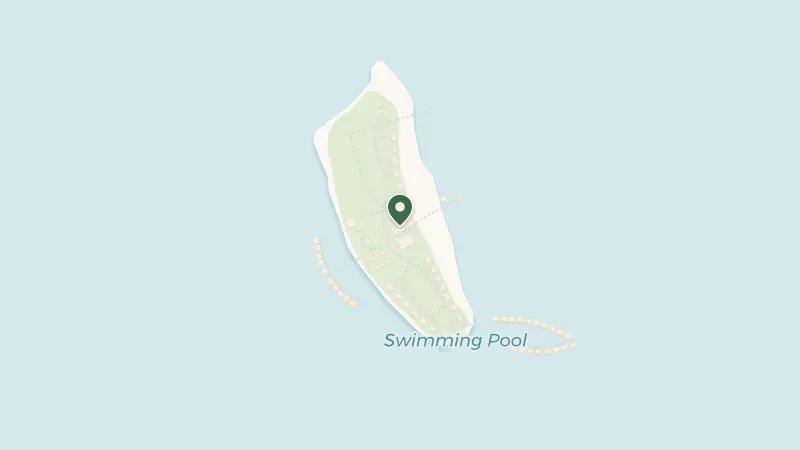 Map of Kuda Funafaru Island, 20188, Maldives