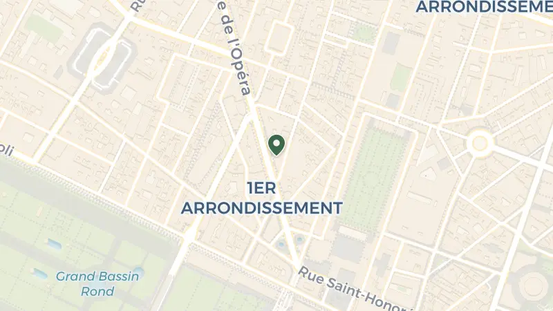 Map of 16 Av. de l'Opéra, 75001 Paris, France