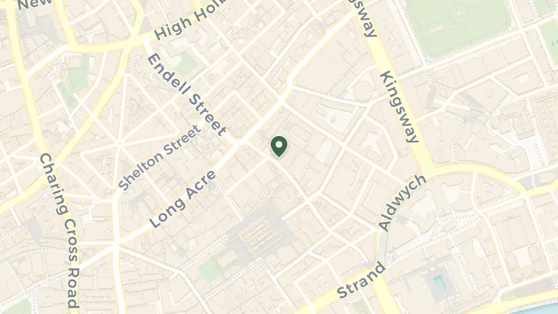 Map of 28 Bow St, London WC2E 7AW, UK