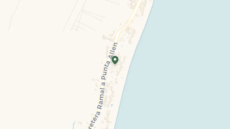 Map of Carr. Tulum-Boca Paila Km 10.5, Tulum Beach, Zona hotelera, 77880 Tulum, Q.R., Mexico