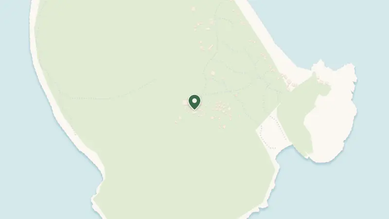 Map of Ile Du Nord North Island, Seychelles