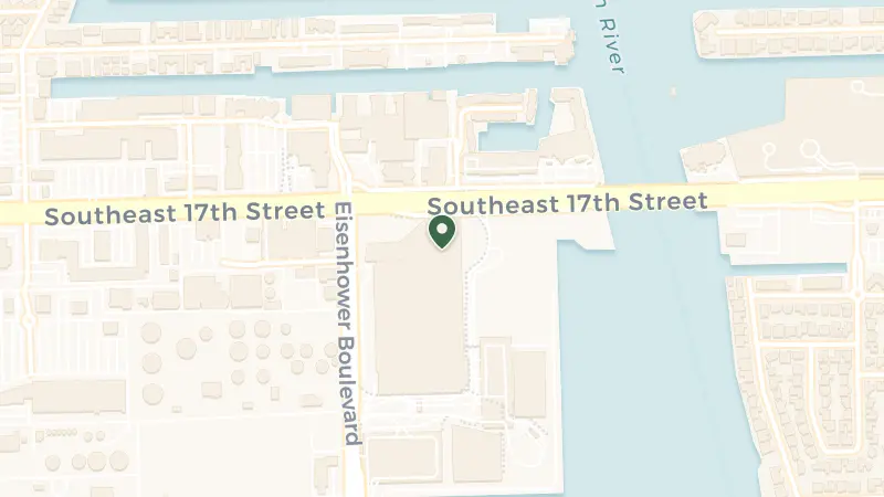 Map of 1850 SE 17th St, Fort Lauderdale, FL 33316, USA