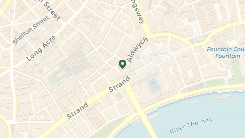 Map of 1 Aldwych, London WC2B 4BZ, UK