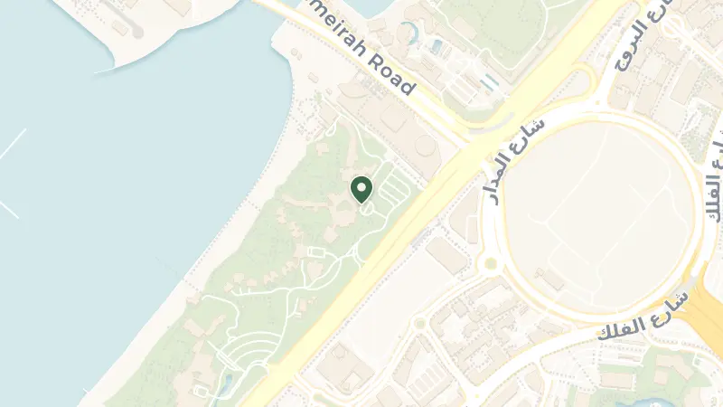 Map of King Salman Bin Abdulaziz Al Saud St - Al Safouh Second - Dubai - United Arab Emirates