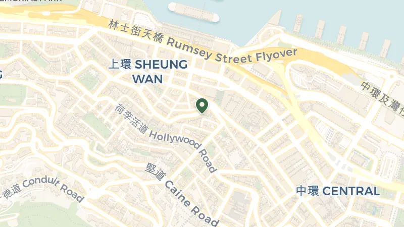 Map of 196 Queen's Road Central, Central, Hong Kong