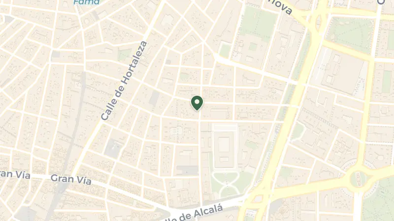 Map of C. del Barquillo, 21, Centro, 28004 Madrid, Spain