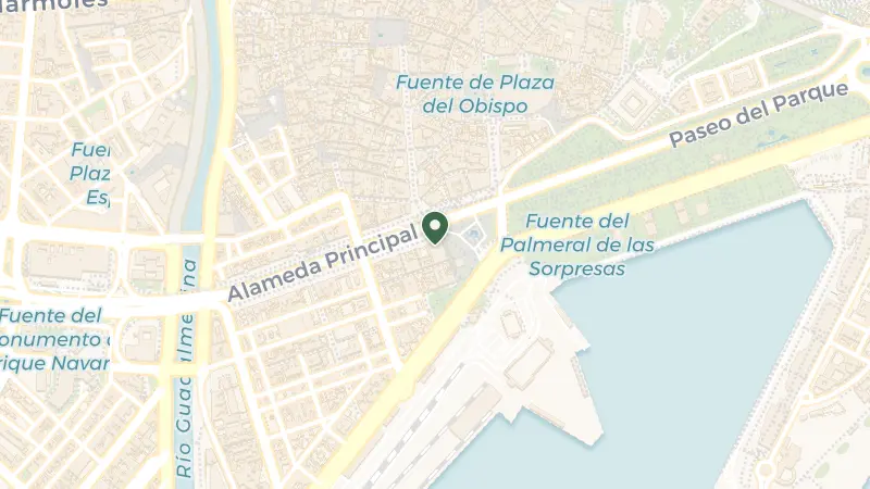 Map of Alameda Principal, 1, Distrito Centro, 29001 Málaga, Spain