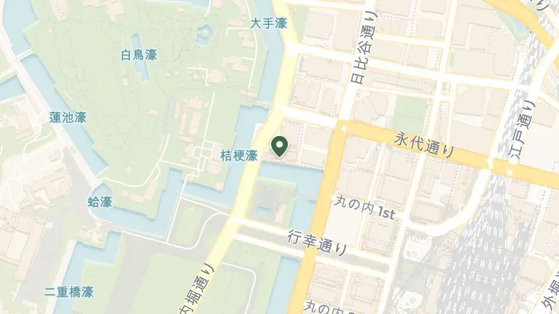 Map of 1-chōme-1-1 Marunouchi, Chiyoda City, Tokyo 100-0005, Japan