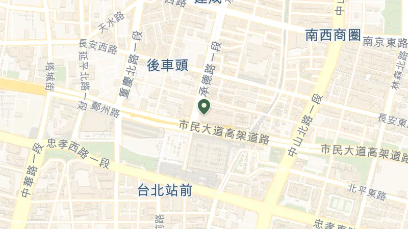 Map of No. 3號, Section 1, Chengde Rd, Jianming Village, Datong District, Taipei City, Taiwan 103