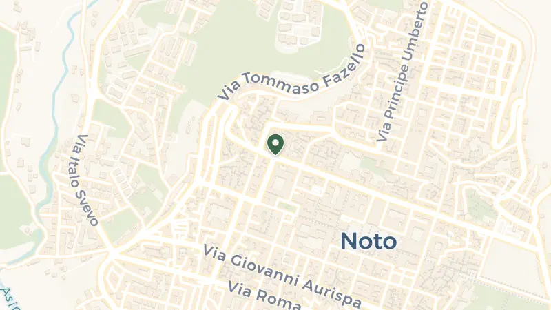 Map of Via Camillo Benso Conte di Cavour, 10, 96017 Noto SR, Italy