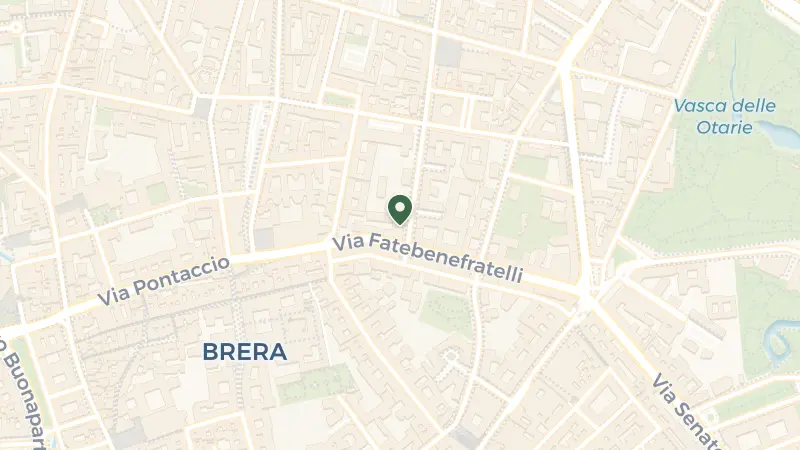 Map of C.so di Porta Nuova, 1, 20121 Milano MI, Italy