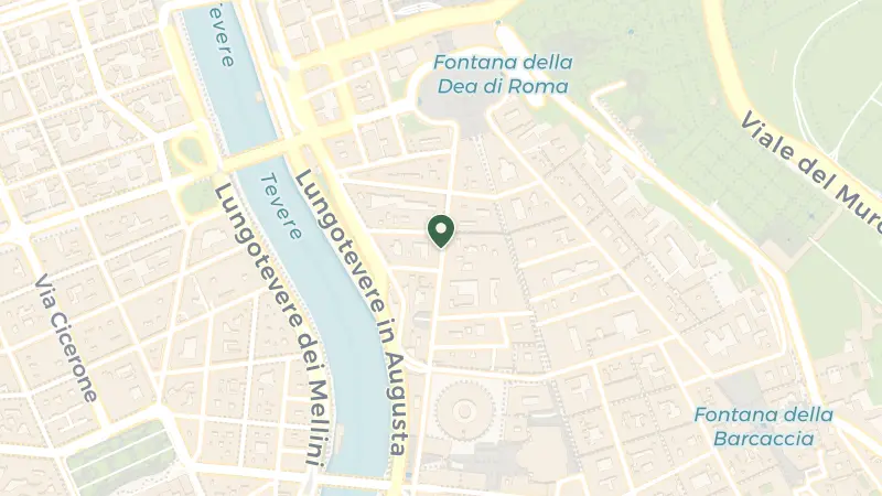 Map of Via di Ripetta, 231, 00186 Roma RM, Italy
