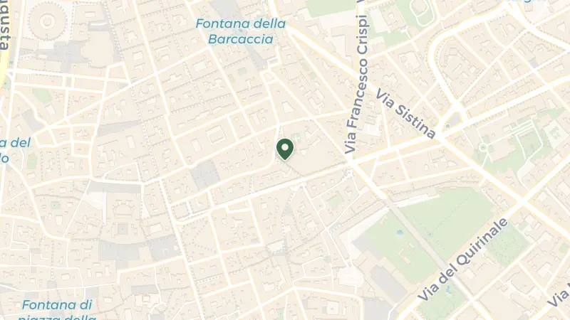 Map of Via del Nazareno, 25, 00187 Roma RM, Italy