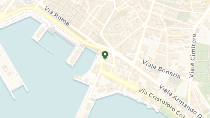 Map of Piazza Deffenu, 4, 09125 Cagliari CA, Italy
