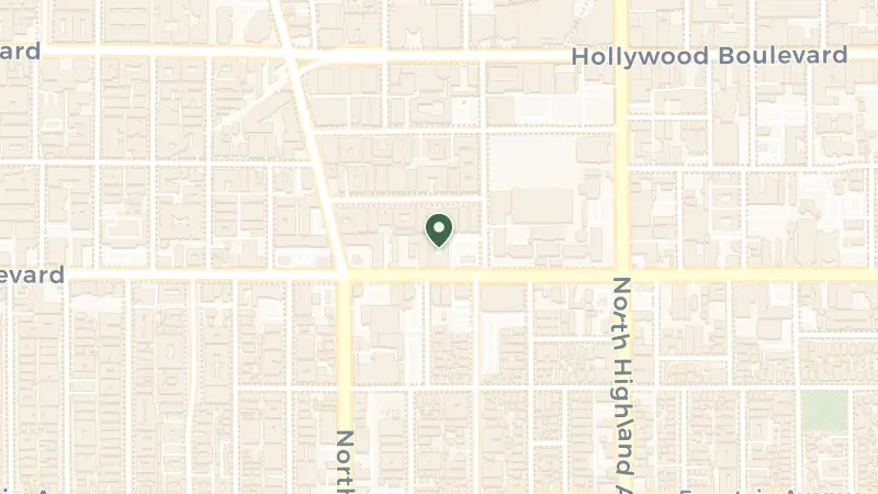 Map of 7023 Sunset Blvd, Hollywood, CA 90028, USA