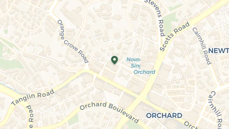Map of 10 Claymore Rd, Singapore 229540