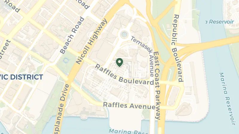 Map of 7 Raffles Blvd, Singapore 039595