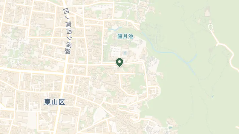 Map of 京都市東山区高台寺, 360 桝屋町 東山区 京都市 京都府 605-0826, Japan