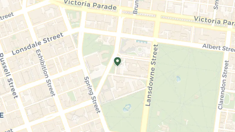 Map of 1 Parliament Square, off, Parliament Pl, Melbourne VIC 3002, Australia