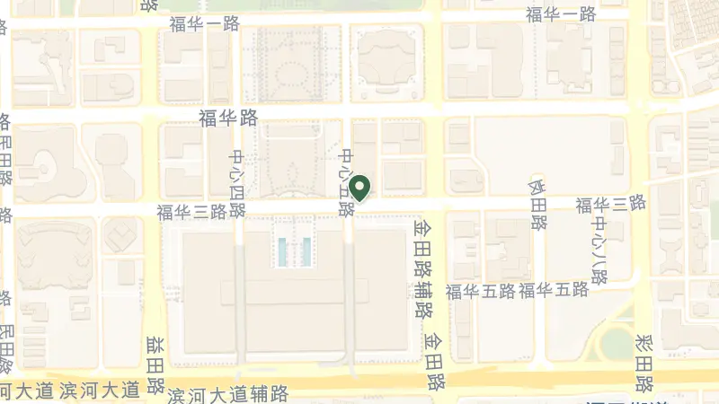 Map of 5023 Yi Tian Lu, 中心城 Fu Tian Qu, Shen Zhen Shi, China, 518046